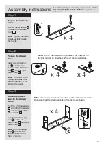 Предварительный просмотр 5 страницы Argos Dalton 226/3113 Assembly Instructions Manual