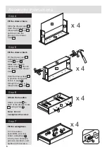 Предварительный просмотр 6 страницы Argos Dalton 226/3113 Assembly Instructions Manual