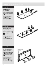 Предварительный просмотр 10 страницы Argos Dalton 226/3113 Assembly Instructions Manual