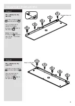 Предварительный просмотр 7 страницы Argos Dalton 228/5713 Assembly Instructions Manual