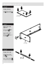 Предварительный просмотр 8 страницы Argos Dalton 228/5713 Assembly Instructions Manual