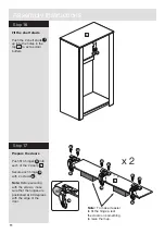 Предварительный просмотр 12 страницы Argos Dalton 228/5713 Assembly Instructions Manual