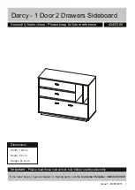 Argos Darcy 424/5366 Assembly Instructions Manual предпросмотр