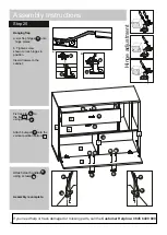 Предварительный просмотр 18 страницы Argos Darcy 424/5366 Assembly Instructions Manual