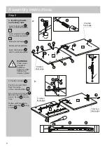 Preview for 6 page of Argos Darcy TV Stand 392/5591 Assembly Instructions Manual