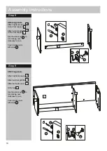 Preview for 10 page of Argos Darcy TV Stand 392/5591 Assembly Instructions Manual