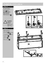 Preview for 12 page of Argos Darcy TV Stand 392/5591 Assembly Instructions Manual