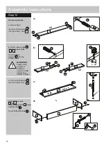 Preview for 14 page of Argos Darcy TV Stand 392/5591 Assembly Instructions Manual