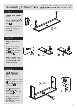 Предварительный просмотр 5 страницы Argos Denver 332/4790 Assembly Instructions Manual