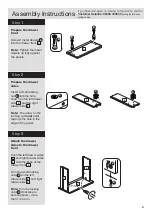 Предварительный просмотр 5 страницы Argos Denver 339/5846 Assembly Instructions Manual