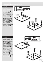 Предварительный просмотр 7 страницы Argos Denver 339/5846 Assembly Instructions Manual