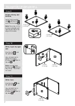 Предварительный просмотр 8 страницы Argos Denver 339/5846 Assembly Instructions Manual