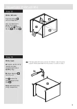 Предварительный просмотр 9 страницы Argos Denver 339/5846 Assembly Instructions Manual