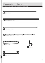 Предварительный просмотр 3 страницы Argos Double Tidy Rail 8751698 Assembly Instructions Manual