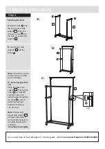 Предварительный просмотр 6 страницы Argos Double Tidy Rail Assembly Instructions Manual