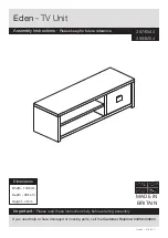 Argos Eden 397/6540 Assembly Instructions Manual предпросмотр