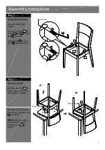 Предварительный просмотр 12 страницы Argos Emmett 149/2765 Assembly Instructions Manual