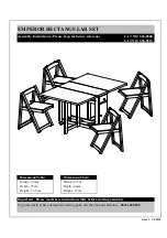 Предварительный просмотр 19 страницы Argos EMPEROR 6031561 Assembly Instructions Manual