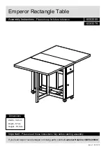 Предварительный просмотр 27 страницы Argos EMPEROR 6031561 Assembly Instructions Manual