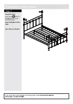 Предварительный просмотр 7 страницы Argos Evelyn 340/3790 Assembly Instructions Manual