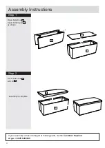 Preview for 4 page of Argos Fabric Large Ottoman 227/6430 Assembly Instructions