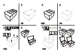 Preview for 3 page of Argos Fabric Ottoman With 2 Small Stools 755/2238 Quick Start Manual