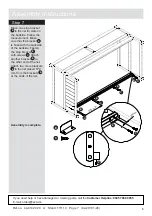 Предварительный просмотр 7 страницы Argos Flexa 3395884 Assembly Instructions Manual