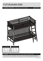 Предварительный просмотр 1 страницы Argos FUTON 656/0032 Assembly Instructions Manual