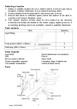 Предварительный просмотр 3 страницы Argos G03131P Care & Instruction Manual