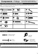 Предварительный просмотр 4 страницы Argos Grafton 360/9109 Assembly Instructions Manual