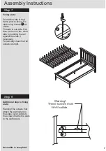 Предварительный просмотр 8 страницы Argos Grafton 360/9109 Assembly Instructions Manual