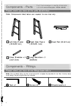 Предварительный просмотр 3 страницы Argos Habitat AVR Wooden Barstool 600/5779 Assembly Instructions