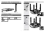 Preview for 2 page of Argos Habitat Banbury Dining Table 603/3514 Assembly Instructions