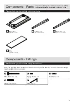 Preview for 3 page of Argos Habitat Thornbury 343766 Assembly Instructions