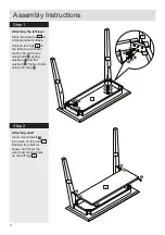 Preview for 4 page of Argos Habitat Thornbury 343766 Assembly Instructions