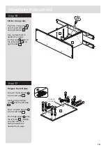 Preview for 11 page of Argos Habitat Winchester 3+2 Sideboard 417/9906 Assembly Instructions Manual