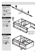 Preview for 13 page of Argos Habitat Winchester 3+2 Sideboard 417/9906 Assembly Instructions Manual