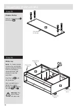 Preview for 14 page of Argos Habitat Winchester 3+2 Sideboard 417/9906 Assembly Instructions Manual