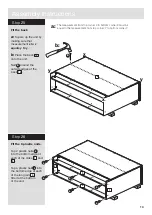 Preview for 15 page of Argos Habitat Winchester 3+2 Sideboard 417/9906 Assembly Instructions Manual