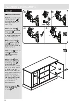 Preview for 20 page of Argos Habitat Winchester 3+2 Sideboard 417/9906 Assembly Instructions Manual