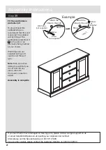 Preview for 22 page of Argos Habitat Winchester 3+2 Sideboard 417/9906 Assembly Instructions Manual