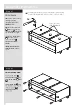 Preview for 10 page of Argos Habitat Winchester Tall TV Unit 414/7990 Assembly Instructions Manual