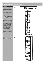 Предварительный просмотр 6 страницы Argos Half Width Tall Extra Deep Bookcase Assembly Instructions Manual