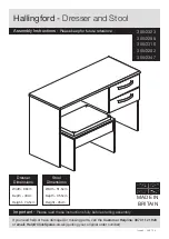 Argos Hallingford 305/2282 Assembly Instructions Manual предпросмотр