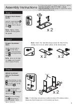 Предварительный просмотр 5 страницы Argos Hallingford 305/2282 Assembly Instructions Manual