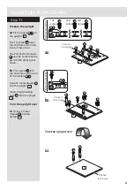 Предварительный просмотр 9 страницы Argos Hallingford 305/2282 Assembly Instructions Manual