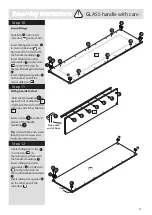 Предварительный просмотр 11 страницы Argos Hallingford 305/2811 Assembly Instructions Manual