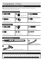 Предварительный просмотр 4 страницы Argos Hallingford Gloss 760/8632 Assembly Instructions Manual