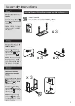 Предварительный просмотр 5 страницы Argos Hallingford Gloss 760/8632 Assembly Instructions Manual