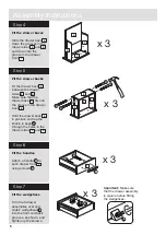 Предварительный просмотр 6 страницы Argos Hallingford Gloss 760/8632 Assembly Instructions Manual